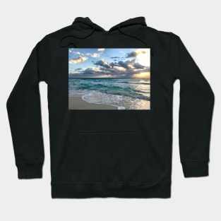 Ocean Waves in the Sunrise Hoodie